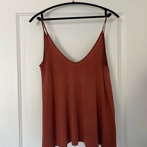 Silence + Noise Terracotta Cami Top
